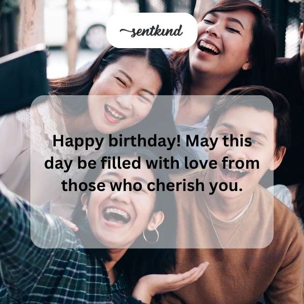 Celebratory greetings for a sister-in-law's special day.