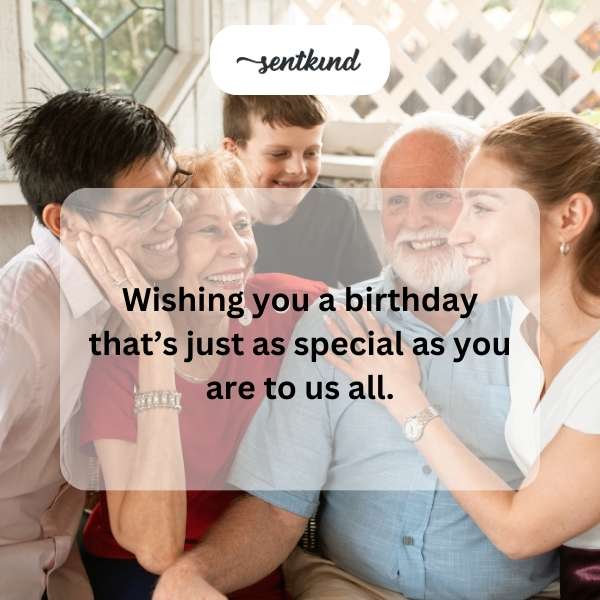 Heartfelt celebration messages for him.
