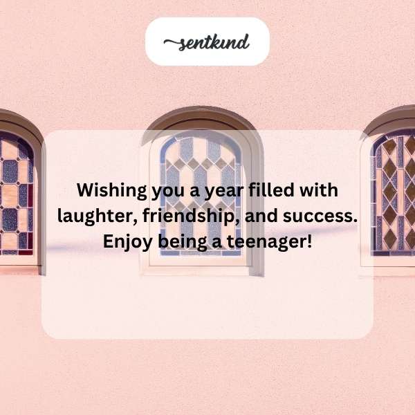 Celebrating the incredible journey of turning 13 with inspiring words.