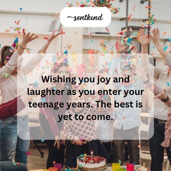 Wishing you a joyful 13th birthday filled with kindness and imagination.