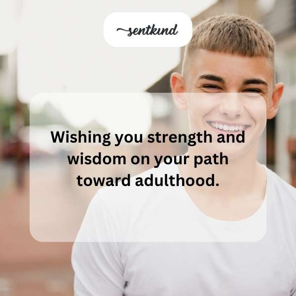 Congratulations on reaching this special milestone of turning fifteen.