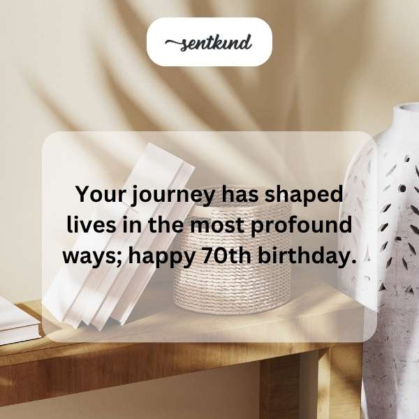 Celebrating the joy of a remarkable 70-year journey.