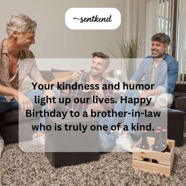 Warmest greetings for my brother-in-law's birthday celebration.